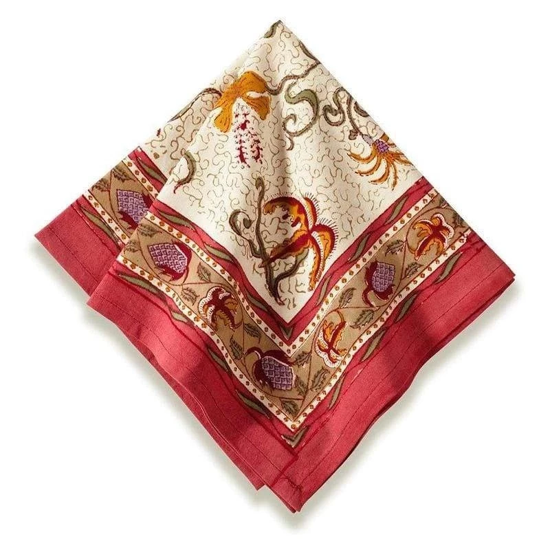 Fleurs Des Indes Napkin 3 Fleurs Des Indes Napkin