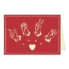 Sign Language LOVE Card -Home Furnishings Shop gc valsign