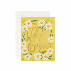 Daisy Baby Card