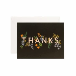 Posey Thank You Card