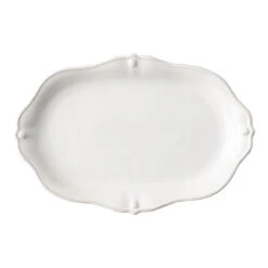 Juliska Berry & Thread Whitewash Scallop Platter 15" -Home Furnishings Shop ja119 w