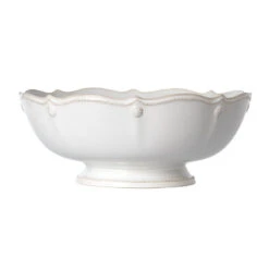 Juliska Berry & Thread Whitewash Footed Fruit Bowl -Home Furnishings Shop ja95 w