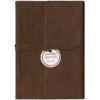 Leather Journalino Brown, Slim -Home Furnishings Shop jnlx brn JounalinoSlimBrown