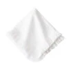 Juliska Mademoiselle White Napkin -Home Furnishings Shop lb56 130