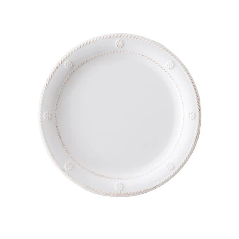 Juliska Berry & Thread Melamine Whitewash Dessert/Salad Plate 3 Juliska Berry & Thread Melamine Whitewash Dessert/Salad Plate