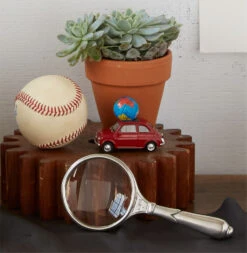 Match Pewter Magnifying Glass -Home Furnishings Shop magnifyingglass