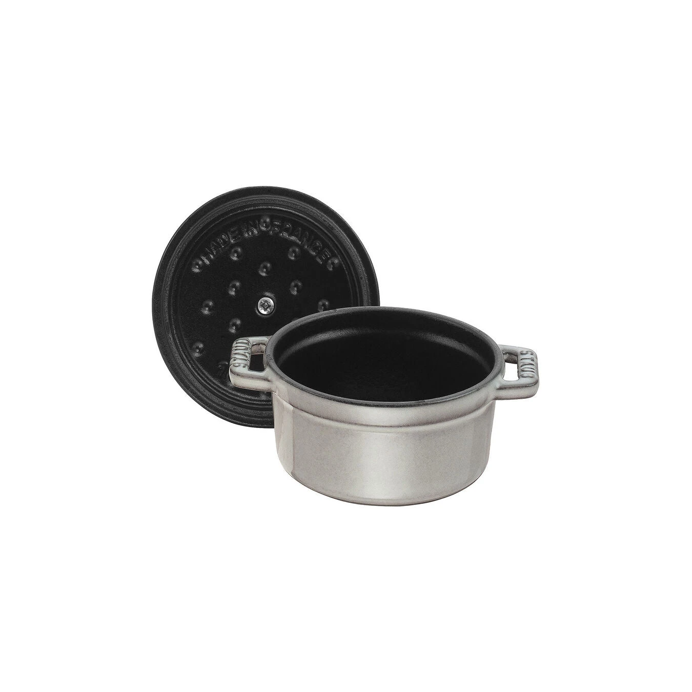 Staub 0.25QT Mini Cocotte In Graphite 6 Staub 0.25QT Mini Cocotte In Graphite - Image 4