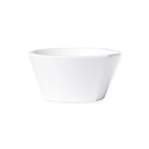 Vietri Lastra Melamine White Stacking Cereal Bowl 3 Vietri Lastra Melamine White Stacking Cereal Bowl