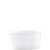 Vietri Lastra Melamine White Condiment Bowl 1 Vietri Lastra Melamine White Condiment Bowl -Home Furnishings Shop mlas w2370