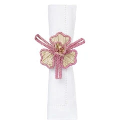 Lei Soft Pink Napkin Ring