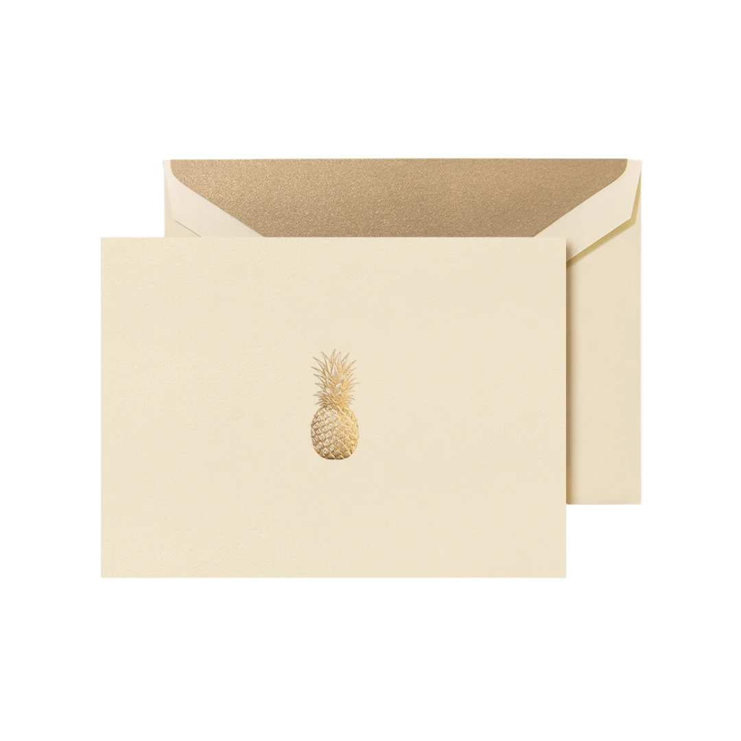 Crane & Co. Pineapple Notes 3 Crane & Co. Pineapple Notes