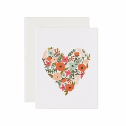 Floral Heart Card