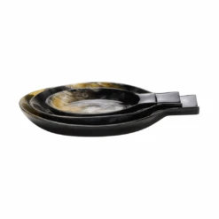 Lorant Black Horn Spoon Rest -Home Furnishings Shop serloran mbk spo m2