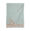 Sferra Celine Throw In Aqua -Home Furnishings Shop sferra celine throw 9701 aqua silo
