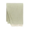 Sferra Celine Throw In Moss -Home Furnishings Shop sferra celine throw 9701 moss silo