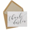 Thanks Darlin' Notes -Home Furnishings Shop stationery folded thanks darlin note jerry and julep nashville tn southern stationery paper and gifts lined1
