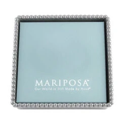Mariposa String Of Pearls Cocktail Napkin Box
