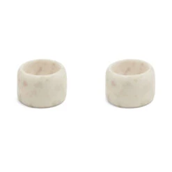 Mavis White Marble Pinch Bowl -Home Furnishings Shop tacmavis wht pnb m1