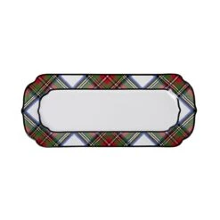Juliska Stewart Tartan Hostess Tray