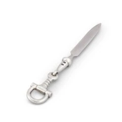 Pewter Equestrian Bit Letter Opener
